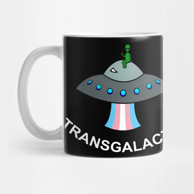 Transgalactic Trans Pride Alien by MythicalPride